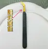 Pinça para cílios de alta precisão com padrão de peixe transfronteiriço, pinça de pena dourada, pinça de golfinho, série de pinças floridas, pinça para cílios