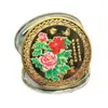 En stock Flor de Ciruelo, Orquídea, Bambú y Crisantemo Regalo Creativo Estilo Chino Ciruelo, Orquídea, Bambú y Crisantemo Los Cuatro Caballeros Medalla Conmemorativa Moneda Fu Medalla Conmemorativa