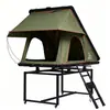 Tienda de Techo Rígida Triangular, Toldo Trasero Integrado Tipo Ala, Toldo Impermeable en Puerta Frontal, Tienda de Exterior con Protección Multicapa