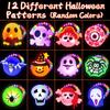 Reloj Luminoso de Halloween con Correa de Muñeca LED Flash Juguete de Goma Suave para Niños Transfronterizo Pulsera de Silicona Regalo de Dibujos Animados