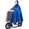 Impermeable especial para conducir y montar, poncho largo de cuerpo completo autoplegable para coche eléctrico Didi, equipo para scooter para hombres y mujeres