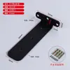 Suporte de prateleira em forma de T de aço laminado a frio Suporte de divisória Suporte de placa de camada suspensa com suporte de carga Suporte de fixação montado na parede Suporte de suspensão