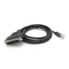 Cable de Red y Alimentación para Dispositivo Inteligente, Personalizado de Fábrica, RJ45 Macho a DB25 Macho con Tornillos para Fijar