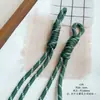 Cuerda Trenzada de Colores Dopamina Cuerda Central Paracord Taza de Agua Material Hecho a Mano DIY Accesorios con Cuentas Colgante para Bolsos Accesorios Colgantes