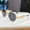 Nuevas Gafas de Sol Ovaladas de Marco Grande de Alta Gama de la Marca P, Estilo Retro de Moda Europea y Americana, Selección de Influencers, Gafas de Sol Modernas de Estilo Callejero