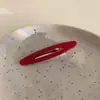 Pasador de Acetato Estilo Coreano con Aberturas Laterales Estilo Ins con Forma de Hoja, Pinza para Flequillo Única y Elegante, Exquisita Pinza de Pato con un Toque Elegante