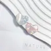 Corazones Pequeños de Melocotón Tintados con Tinta en Forma de Corazón Lindos Materiales para Accesorios DIY de Acetato Pendientes Pinzas para el Cabello Funda de Teléfono Colgante Venta al Por Mayor