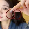 Pendientes de Aro Vintage de Alta Gama de Moda Otoño e Invierno 2025 Nuevo Diseño Versátil y Elegante Pendientes al por Mayor