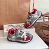 Zapatos para niñas, colección otoño 2026, nuevo diseño retro color block, zapatillas de entrenamiento alemanas, zapatillas para niños, suela suave, ligeros, casuales y deportivos