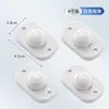 La nueva base de polea para carrito de muebles multifuncional con rueda de bola de 360 grados para pegar latas, rodillo silencioso con reducción de ruido