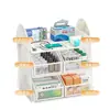 Botiquín doméstico, caja de almacenamiento tipo cajón, organizador de mesita de noche o escritorio para medicamentos de uso frecuente, caja de almacenamiento compartimentada, un imprescindible para organizar medicamentos