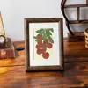Moldura de madeira maciça moldura vazia montagem A3 a4 caligrafia e pintura esboço moldura de pintura chinesa pendurar foto 4k moldura de foto de caligrafia de madeira pendurada na parede personalizada