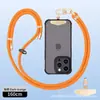 Cordón para Teléfono de Cuello Portátil Cruzado de 8 mm Hebilla Metálica de Alto Grado Ajustable Espaciador Correa para Cámara Anti-Pérdida para Exteriores