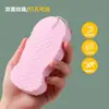 Toalha de banho de esponja 3D atualizada para crianças, uso em ambos os lados, uma ferramenta mágica para banho e esfoliação