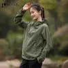 Ropa Protectora Solar Serie Montaña de Hilo Original para Mujer, Sensación de Hielo UPF50+, Ropa Deportiva Ligera para Hombre, Ropa Grupal para Actividades al Aire Libre en Verano con Impresión de Logo