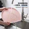 Tabla de cortar antibacteriana 99% TPU, Tabla de cortar de media luna, Doble cara para alimentos crudos y cocidos, Tabla antideslizante de doble cara, Negra, Aptas para lavavajillas