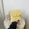 Bolsa feminina texturizada de alta qualidade, nova moda trendy primavera/verão, bolsa quadrada pequena casual de grande capacidade, bolsa transversal feminina atacado