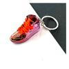 Chaveiro Pingente Sapatos de Basquete Estéreo AJ Modelo de Sapato Galvanizado Boneca Enfeites de Sapato Feitos à Mão Joias Caixa Surpresa