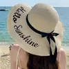Sombrero de Paja con Encaje para Mujer de Ala Ancha Transpirable de Verano Sombrero de Sol para la Playa Cubre Cara Completa Parasol Sombrero Protector Solar Moderno