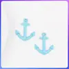 Acessórios para Joias de Resina Marinha Artesanato de Resina de Âncora Acessórios de Decoração DIY Mini Enfeites de Mesa