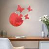 Pegatinas de Pared Acrílicas Transfronterizas Personalizadas Pegatinas de Espejo Mariposa Sala de Estar Dormitorio Pintura Decorativa Pared Creativa Autoadhesivo Fabricante