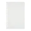 Nuevo recambio de hojas sueltas para cuaderno A5 para estudiantes, recambio de hojas sueltas simple B5 para cuaderno, papel en blanco A4 Cornell de 26 agujeros