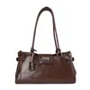 Bolsa de Mão Retro de Design de Nicho de Alta Qualidade Transfronteiriça Bolsa Feminina Nova Moda 2024 Bolsa de Ombro Único Bolsa Transversal Estilosa