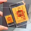 Concha de Agua Oro Puro 999 Tesoro de Riqueza Pegatina para Teléfono Móvil, La Riqueza Viene de Todas Partes, La Buena Suerte Viene con la Fortuna, Regalo Popular de Tienda de Oro, Al Por Mayor