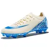 Tênis de Treino Profissional Temu Copa do Mundo Ronaldo para Crianças e Adolescentes Travas Longas e Travas Quebradas Sapatos de Futebol Antiderrapantes Respiráveis