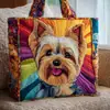 2026 Nueva Serie Transfronteriza de Cachorros Estampado Digital Bolso de Hombro Acolchado de Moda