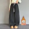 Calça de Caxemira Estilo Coreano para Meninas Crianças de Tamanho Médio e Grande Nova Coleção Outono/Inverno 2026 Estilo Coreano Menininha Roupas Infantis Estilo Coreano Cor Four-Color
