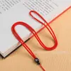 Colar Padrão Nuvem Cordão Pingente Corda para Pendurar Cordão Redondo Corda de Pescoço Cordão de Pingente Resistente ao Desgaste Corda de Pingente de Jade Jade Hetian