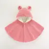 Poncho com Capuz 2026 Novo Produto Atacado para Bebês e Crianças Pequenas Manto Xale de Bebê Capa Infantil Novo Estilo para Sair
