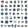 50 Pegatinas de Graffiti de Equipos de Fútbol Nórdico para Tazas de Agua, Maletas, Pegatinas Decorativas, Papelería Impermeable, Pegatinas al por Mayor