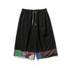Pantalones Casuales de Verano Talla Extra Estilo Chino de Algodón y Lino Sueltos Bloque de Color Florales Pantalones Casuales Juventud Casual Color Sólido Sencillos Pantalones Cortos Hombre
