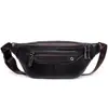 Riñonera de cuero transfronteriza, bolso para hombre, bolso de cuero genuino para hombre, bolso cruzado, bolso de pecho de moda estilo coreano, bolso de negocios y deportivo, cartera