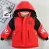Chaqueta Gruesa de Algodón para Niños Spider-Man Elegante Abrigo de Algodón de Invierno para Bebés y Niños Pequeños Ropa de Invierno Reflectante para Niños Ropa Gruesa de Algodón Cálida