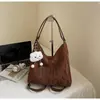 Mochila Tote de Moda Retro de Alta Qualidade para Mulheres 2025 Novo Estilo Simples Casual Grande Capacidade Bolsa de Ombro Transversal para o Dia a Dia