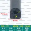 Tira de espuma de goma EPDM tipo D con adhesivo para sellado anticolisión de puertas de gabinetes y tira a prueba de polvo para equipos mecánicos