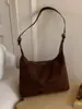 Bolso Casual de Moda 2025 Nueva Moda Bolso Tote Retro de Gama Alta Bolso Cruzado Trendy Simple de Color Sólido