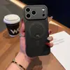Adecuado para iPhone 17 Pro Max Sin Bordes Refrigeración Celular Funda Magnética para Teléfono Apple 16 Cubierta Protectora con Sensación de Piel