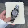 Reloj de Mujer Sencillo con Doble Calendario, Aspecto de Alta Gama, Reloj Cuadrado Redondeado, Reloj de Cuarzo con Temperamento de Nicho para Mujer, Estilo Popular
