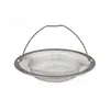 Colador de cesta de acero inoxidable para fregadero de cocina, filtro de fregadero, filtro de lavabo, colador de fregadero para lavar platos con asa