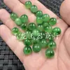 Cuentas Dispersas de Jade Flor Flotante de Jade Verde Esmeralda Cuentas Redondas de Jade Cuentas Dispersas 10mm No Porosas Cuentas Dispersas Verde Esmeralda Accesorios
