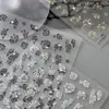 Yitu Diamante de Cristal Estampado en Caliente Rosa Pegatinas para Uñas Estilo Lindo Brillantes Versátiles Pegatinas Dibujo Hormiga Joyería Yt7022