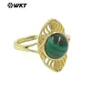 WT-R533 Clássico Original Lápis Lazúli Ametista Pedra Preciosa Pedra Anel Banhado a Ouro 18k Exportação Venda Quente Joia