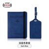 Bolsa para pasaporte antimagnética de piel PU etiqueta de equipaje traje piel antirrobo cepillo tarjetero RFID bolsa para identificación en stock funda para pasaporte