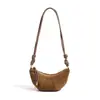 Bolso Nuevo de Croissant Glaseado para Otoño/Invierno 2026, Bolso Cruzado de Hombro Único de Gama Alta de Nicho, Bolso Clásico Retro de Cuerno