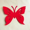 Borboleta de Cartão Dourado Tridimensional Decoração de Quarto de Casamento Flor Artificial Botão de Flor Cenário Layout Sofá da Sala de Estar Parede da TV Festivo