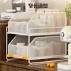 Estante de Almacenamiento de Escritorio, Aparador, Estante de Almacenamiento para Tazas de Agua, Estante de Almacenamiento para Tazas de Café al Lado de la Cafetera, Taza de Cerámica, Estante de Almacenamiento para Vasos de Vidrio